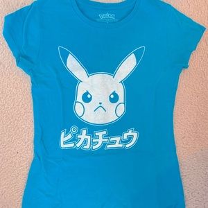 Japanese Pikachu tee shirt
